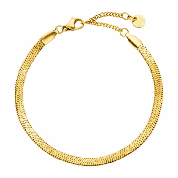 Schlangen-Armband-wide-Gold-Fourth-Dimension